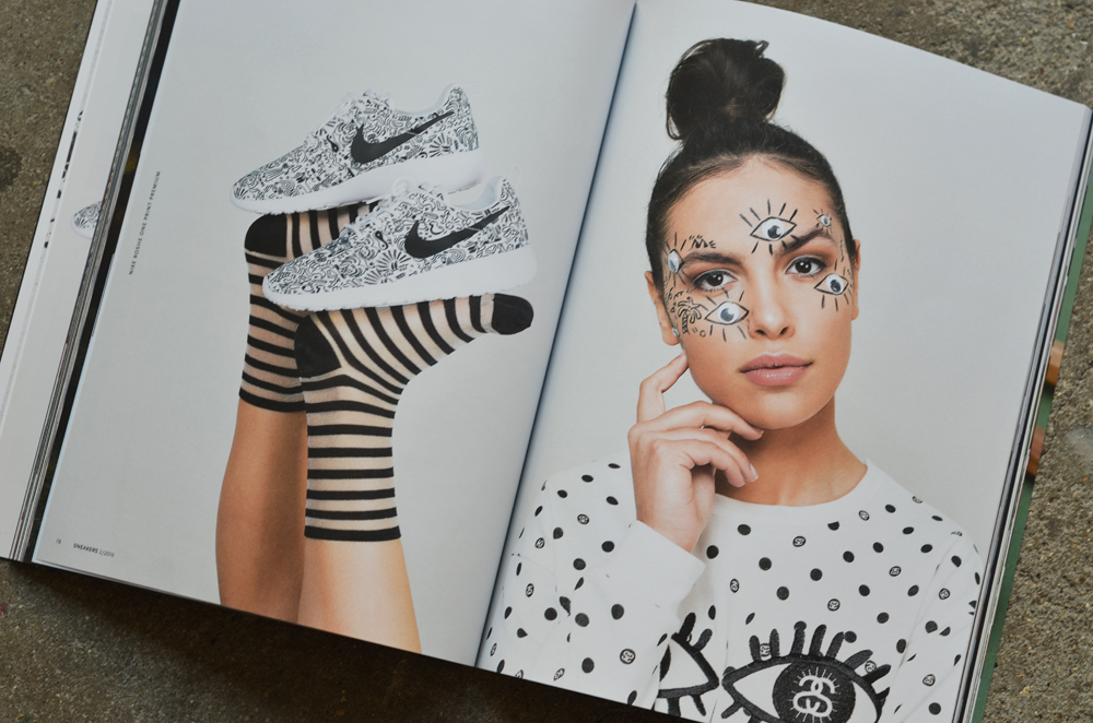 Girl on Kicks x Sneakers magazine